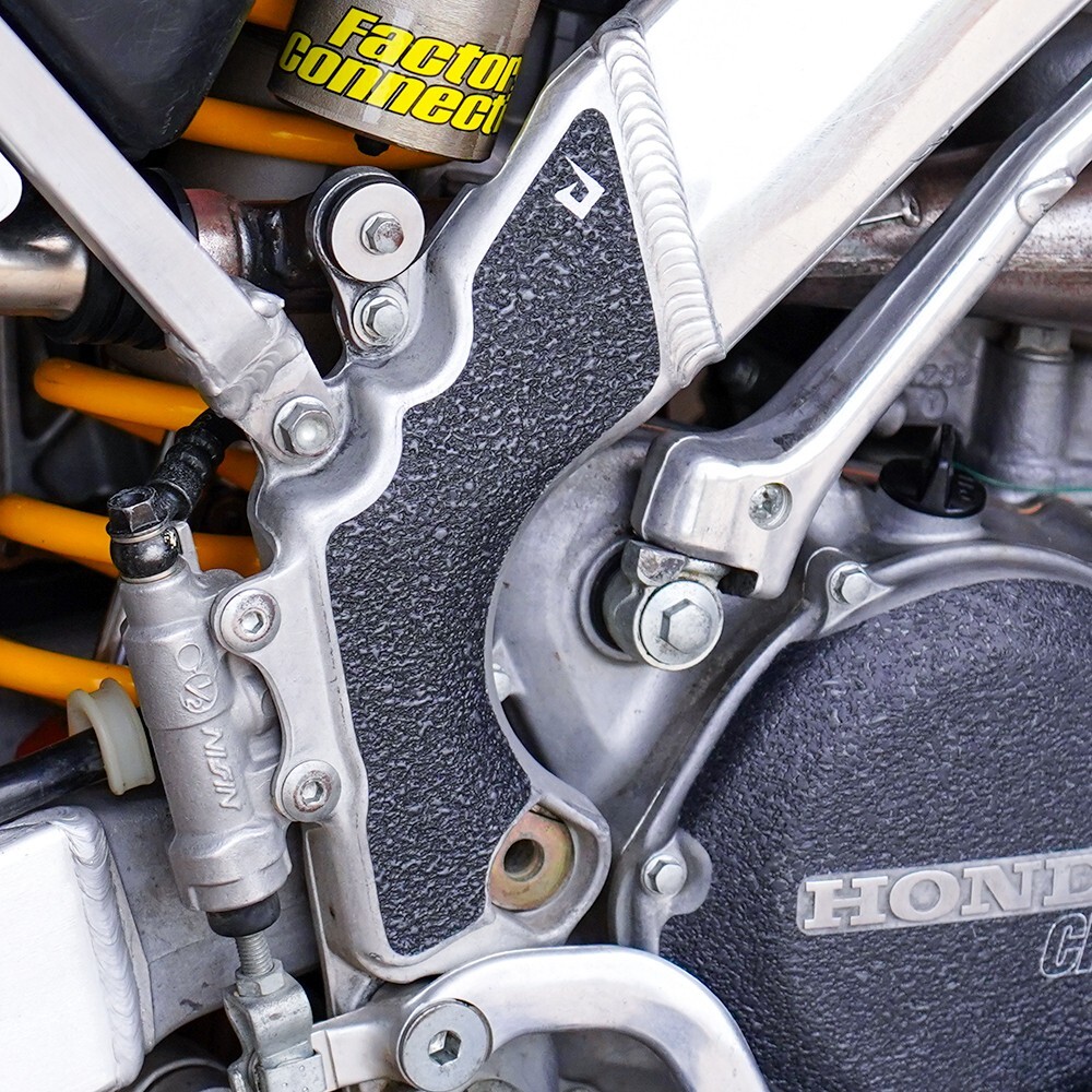 Black Frame Guards 2000-2001 Honda CR250 Grip Tape Protectors CR 250 250R CR250R