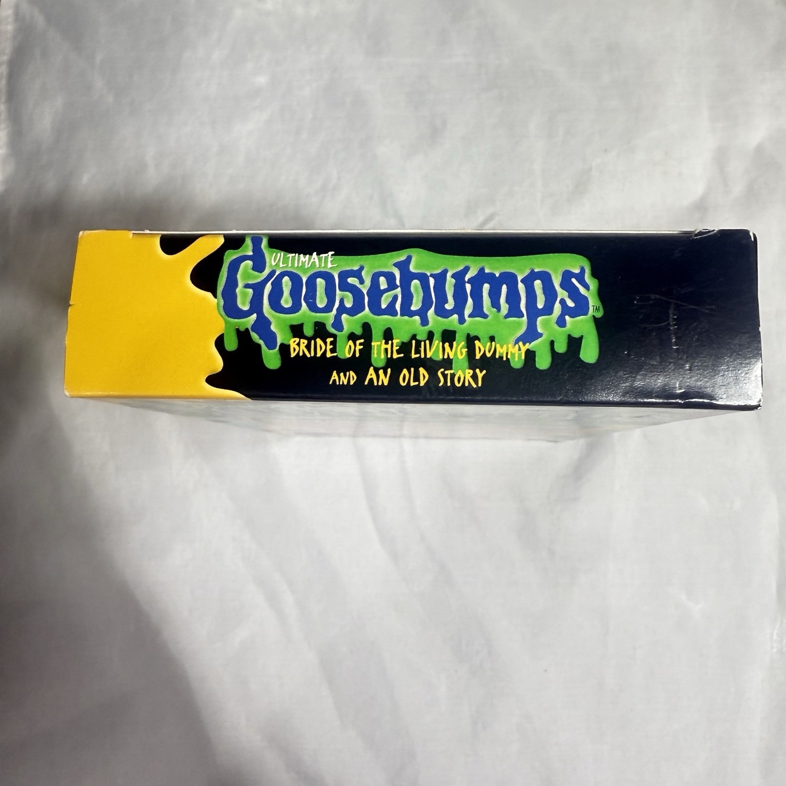 Ultimate Goosebumps Bride of the Living Dummy and An Old Story VHS 1997 Rare