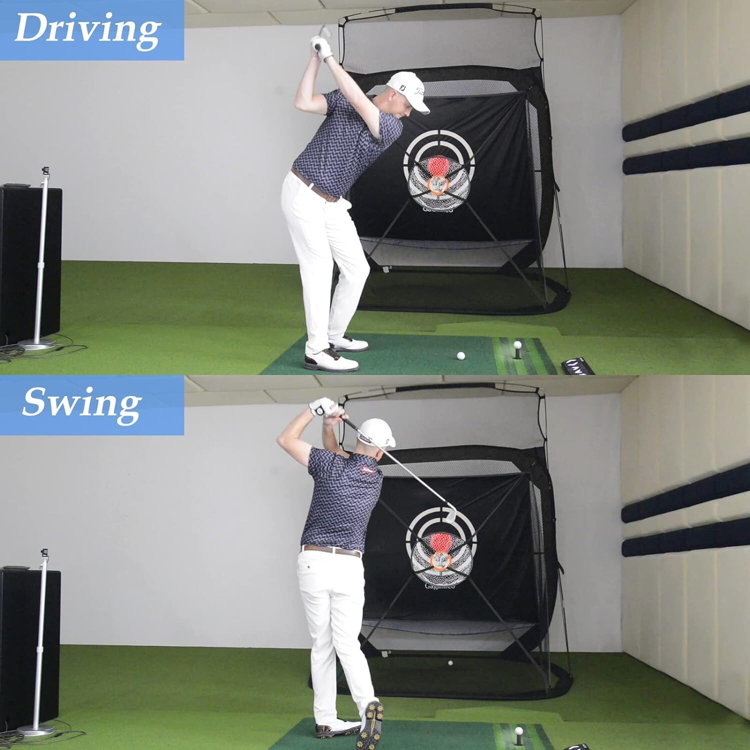 Galileo 9X7 Pop Up Golf Net Hitting Training Practice Net for Backyard