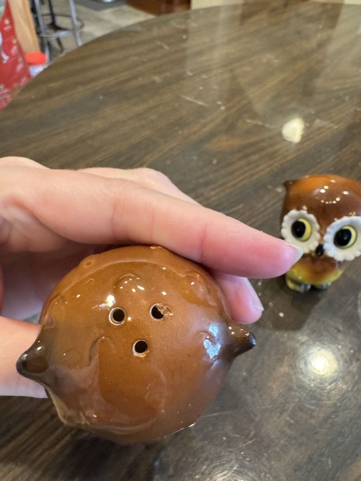 VTG Norcrest Kitschy Anthropomorphic Owl Salt And Pepper Shakers