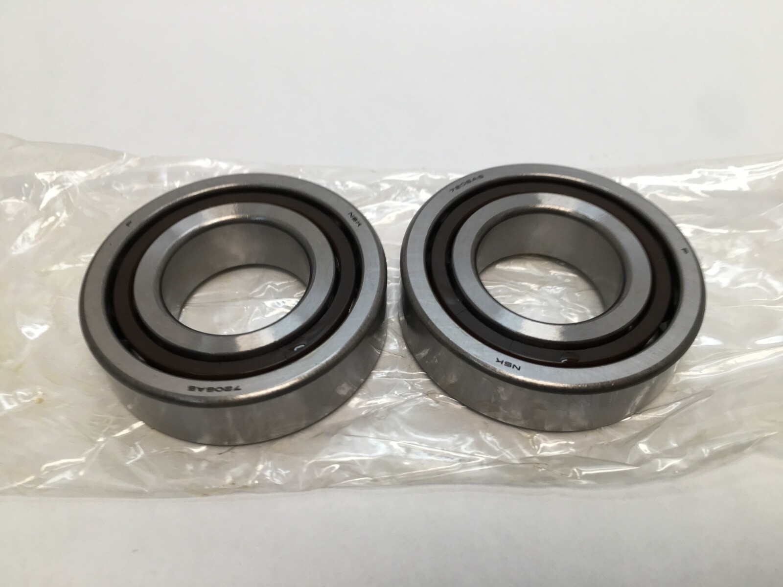 NSK 7206A5TYDUM Angular Bearing 30x62x16 mm 7206A-5TY-DUM Japan 2 pcs