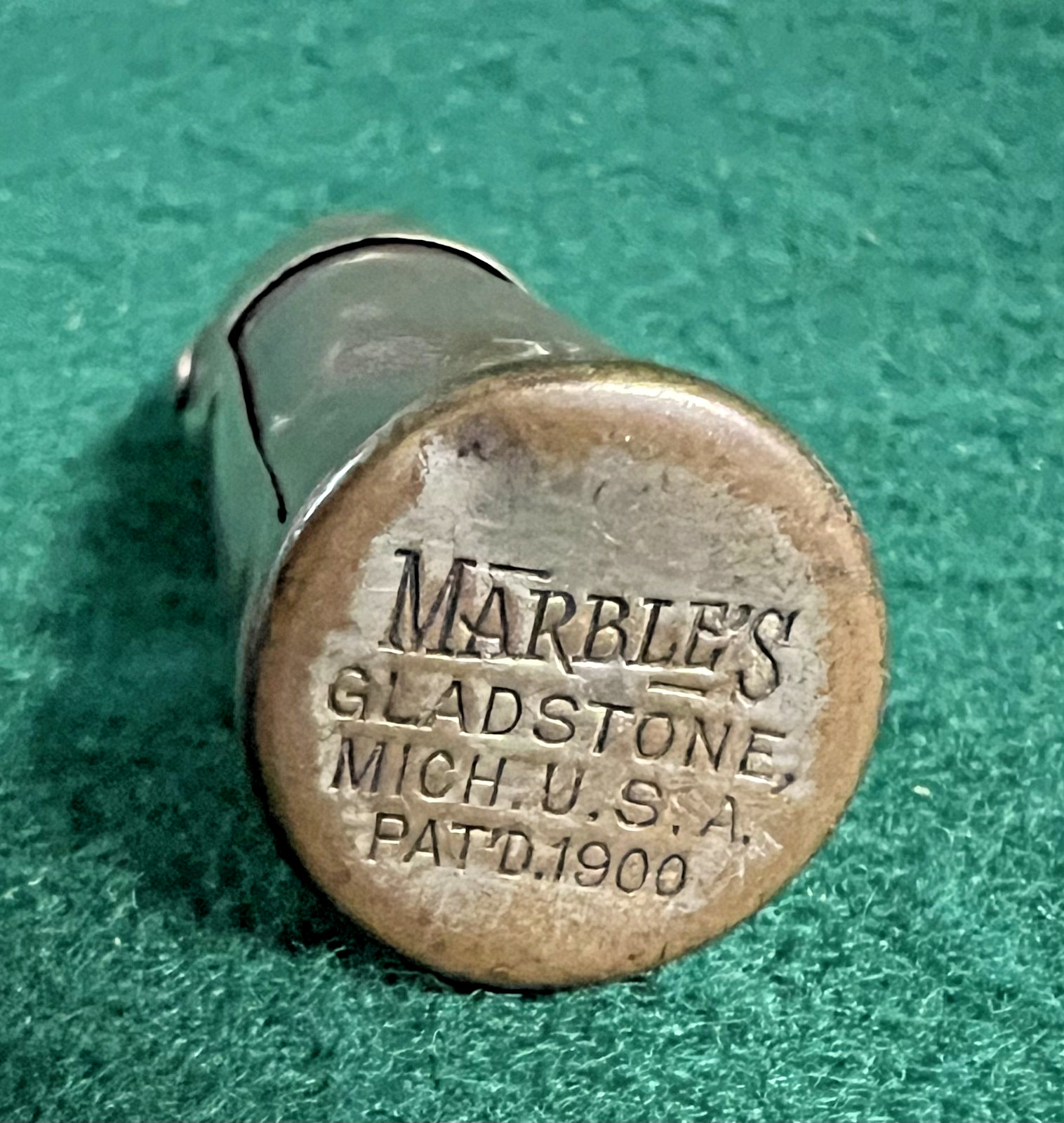 WWI U.S. Army Marble’s, Water-Proof Match Safe #2