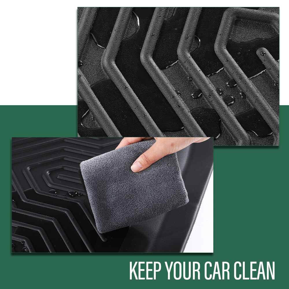 Fit For 2017-2023 Tesla Model 3 All Weather TPE Floor Mats Protection Liners