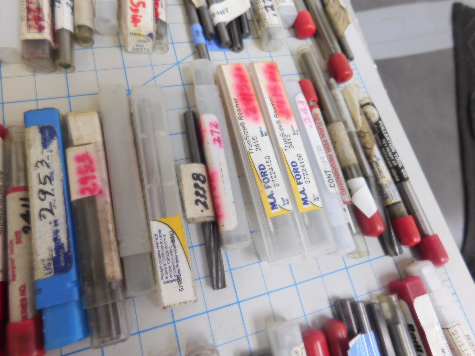 Carbide Reamers .2000"-.2999" Select from List