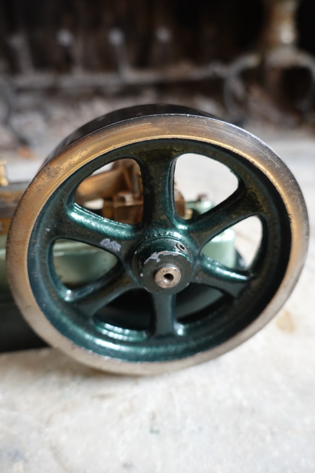 Antique RARE WORTHINGTON CENTER THROW LIVE STEAM ENGINE ADJUSTABLE VALVE 1882