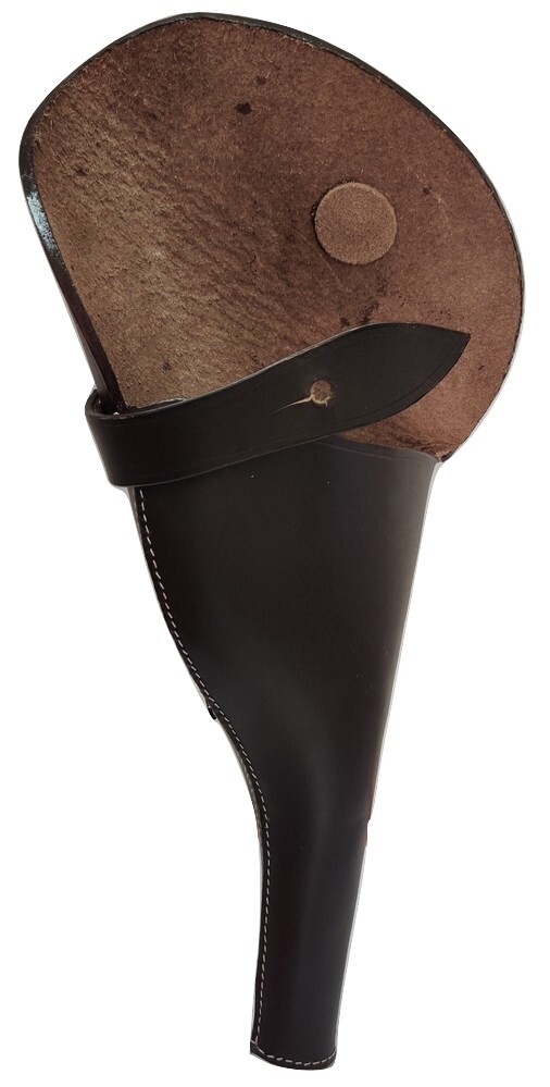 British WWI & WWII .455 Webley Revolver BROWN Leather Holster