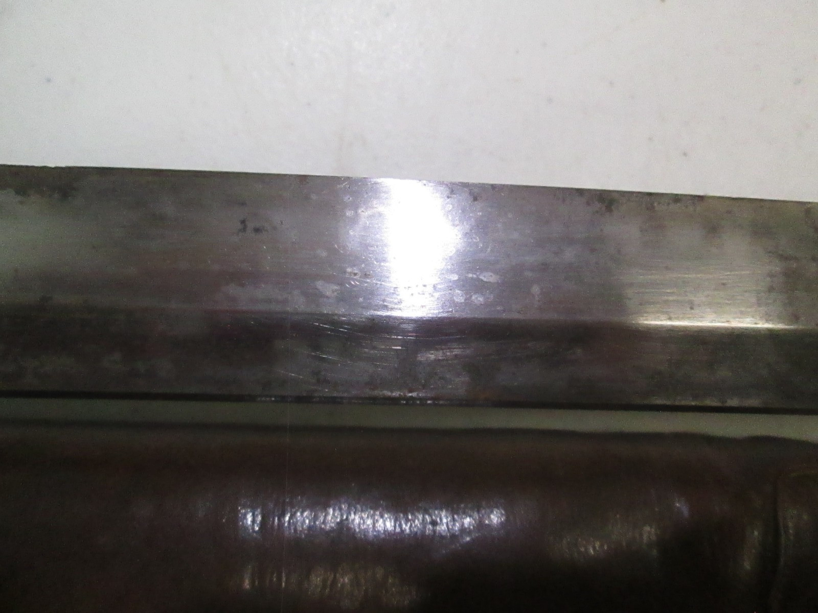 OVER 300 YEARS JAPANESE KATANA SAMURAI SWORD & SCABBARD LONG BLADE 27.75" #L10