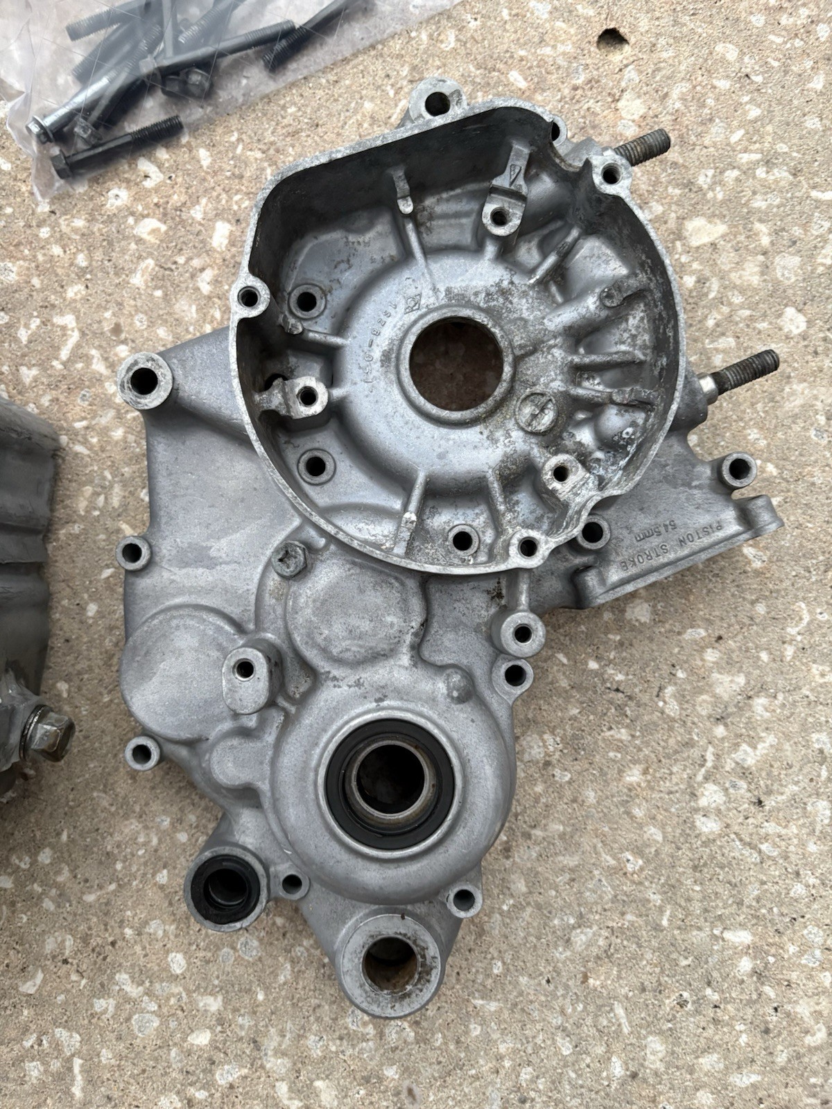 Suzuki RM125 1995 95 Rm 125 Crankcase Cases Left Right