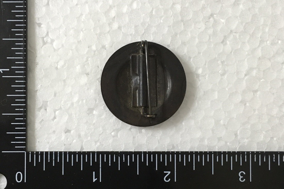 WW1 US Army Green Mountain Guard Vermont State Guard Collar Disc VT