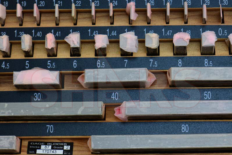 SHARS 87 PCS Metric Gage Blocks Set DIN861 Grade 2 Certificate NEW M}