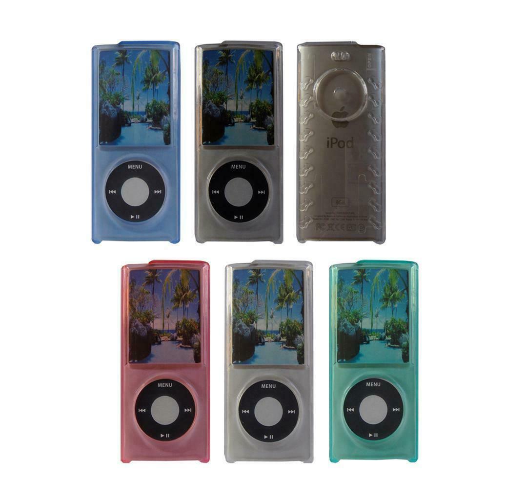 for Apple iPod Nano 4th Generation Snap On Hard Plastic Shell Skin Case Cover