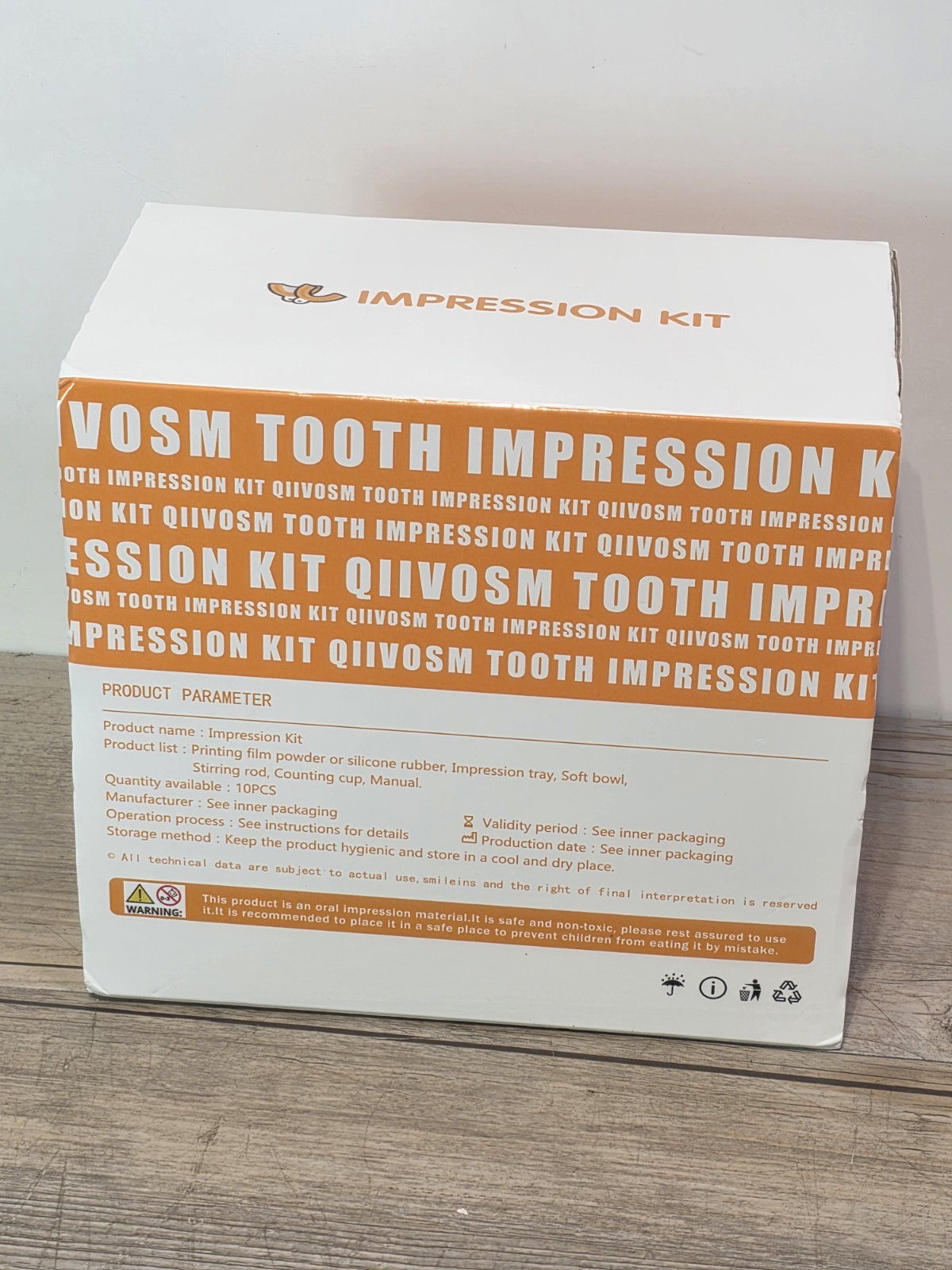 Tooth Impression Kit 10 Sets DIY At Home