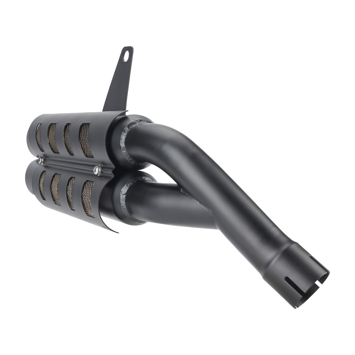 Exhaust Header Muffler Double End Pipe For Honda Rebel CMX300 CMX500 2017-2024