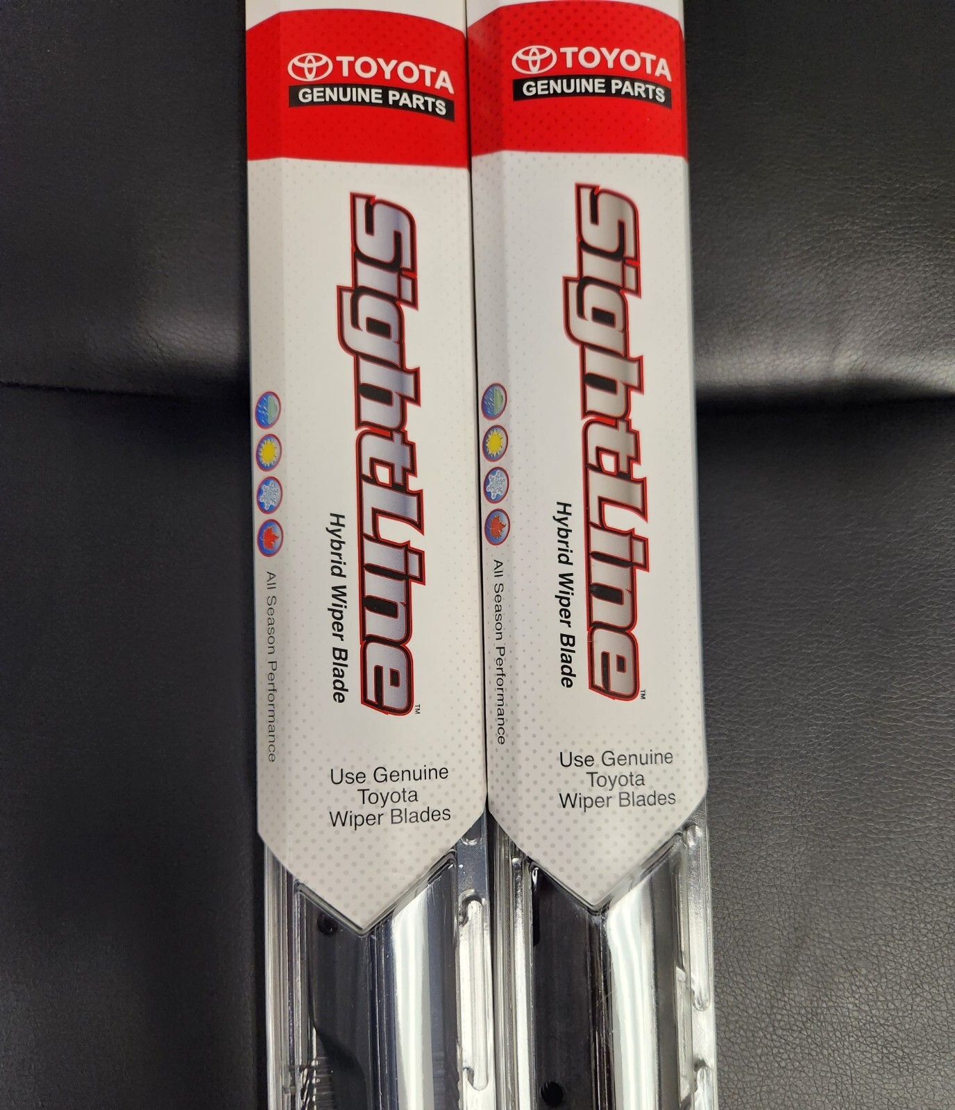 2011-2019 Sienna Genuine Toyota Sightline Front Wiper Blade Set 1L 1F