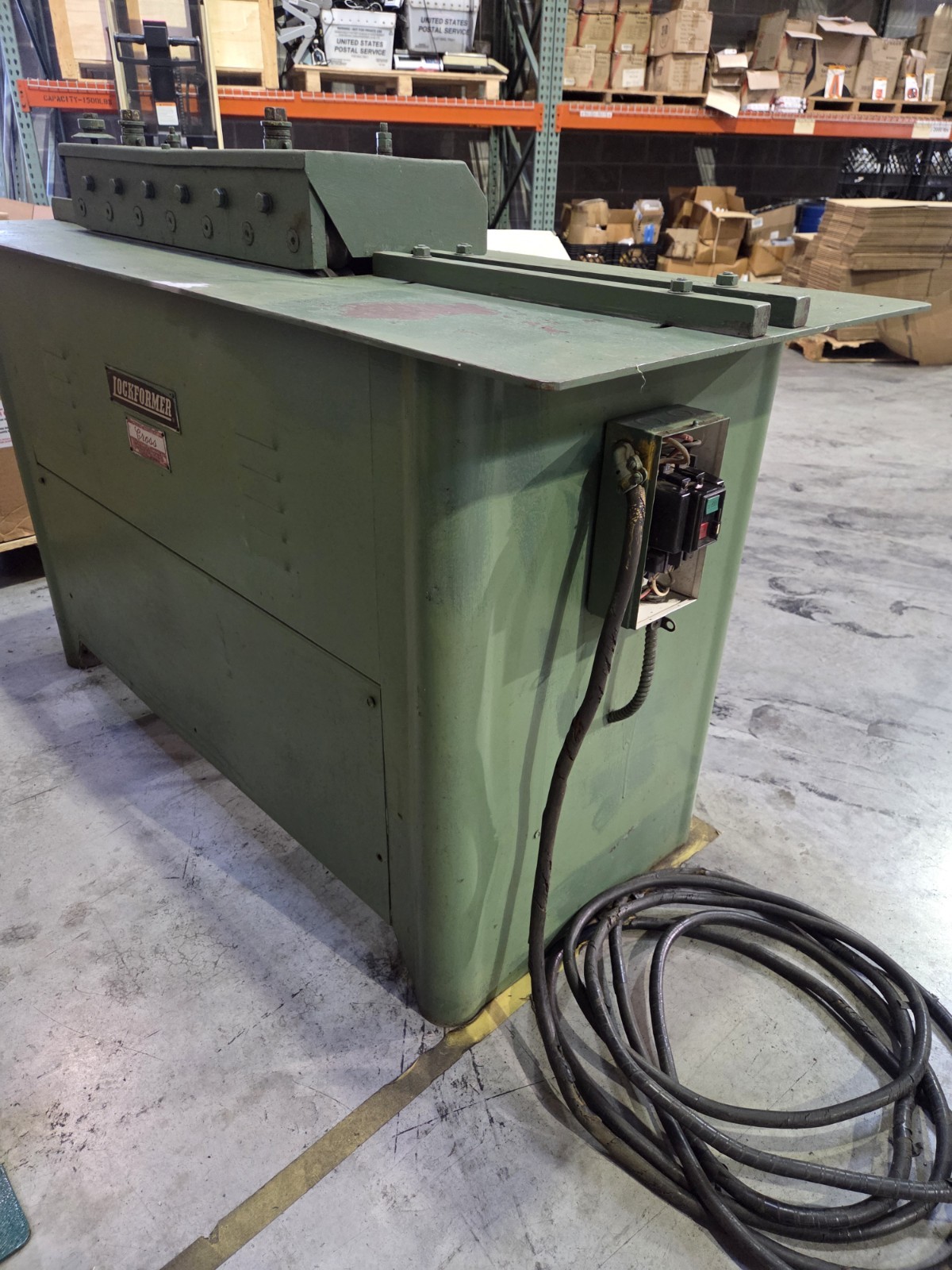 Lockformer 18 Gauge Pittsburgh Roll Former Machine