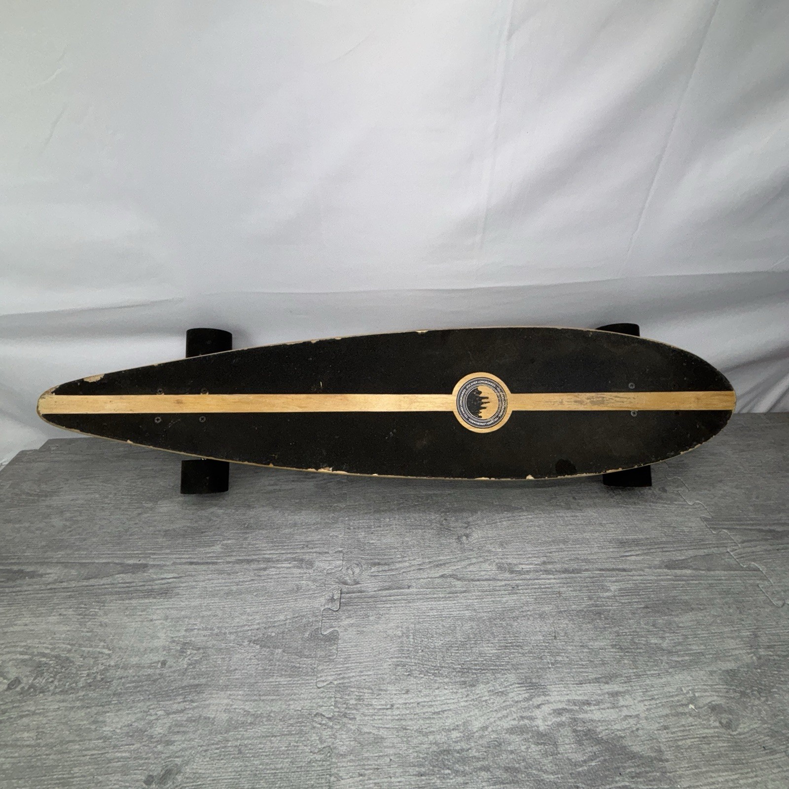 Yocaher Longboards Wood Speed Cruiser Wheels Tsunami Skateboard NYC Skyline