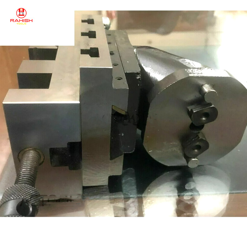 Lathe Milling Vertical Slide Swivel 4"x5"(100X125mm) And Steel GrindingVice 85mm