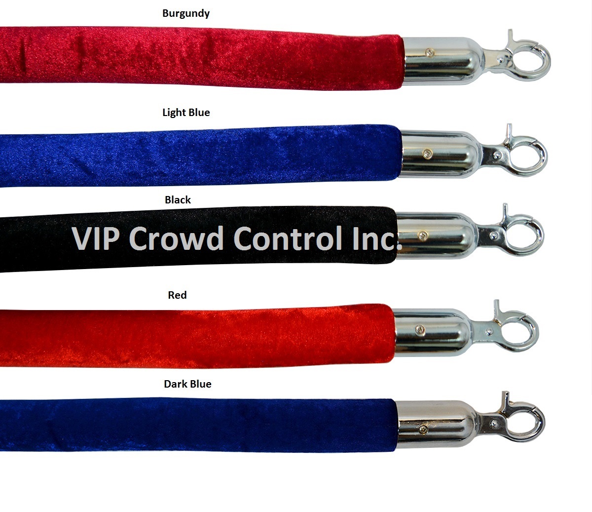 ROPE STANCHION, 10 PCS SET, CROWN TOP, MIRROR POLISH S.S. 12" DOMED BASE