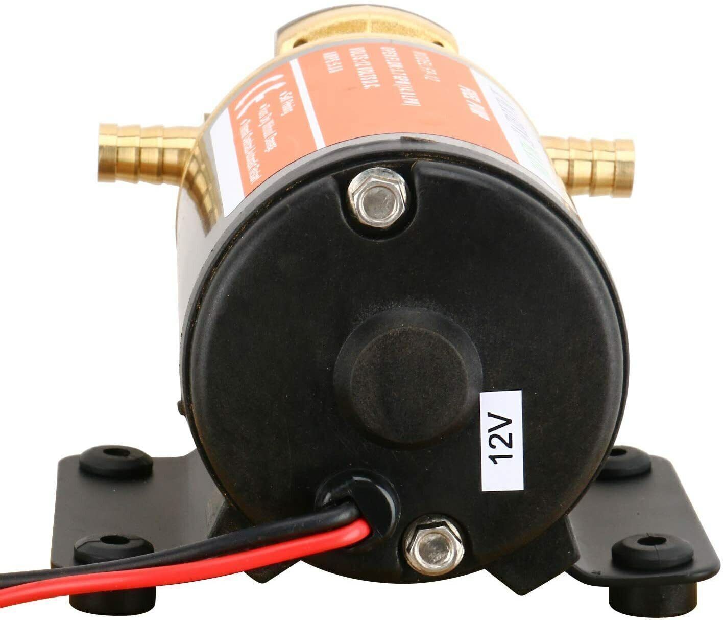 12V 3.7GPM 14.0LPM Electric Oil Scavenge Pump Oil Transfer Turbo Oil Gear Pump