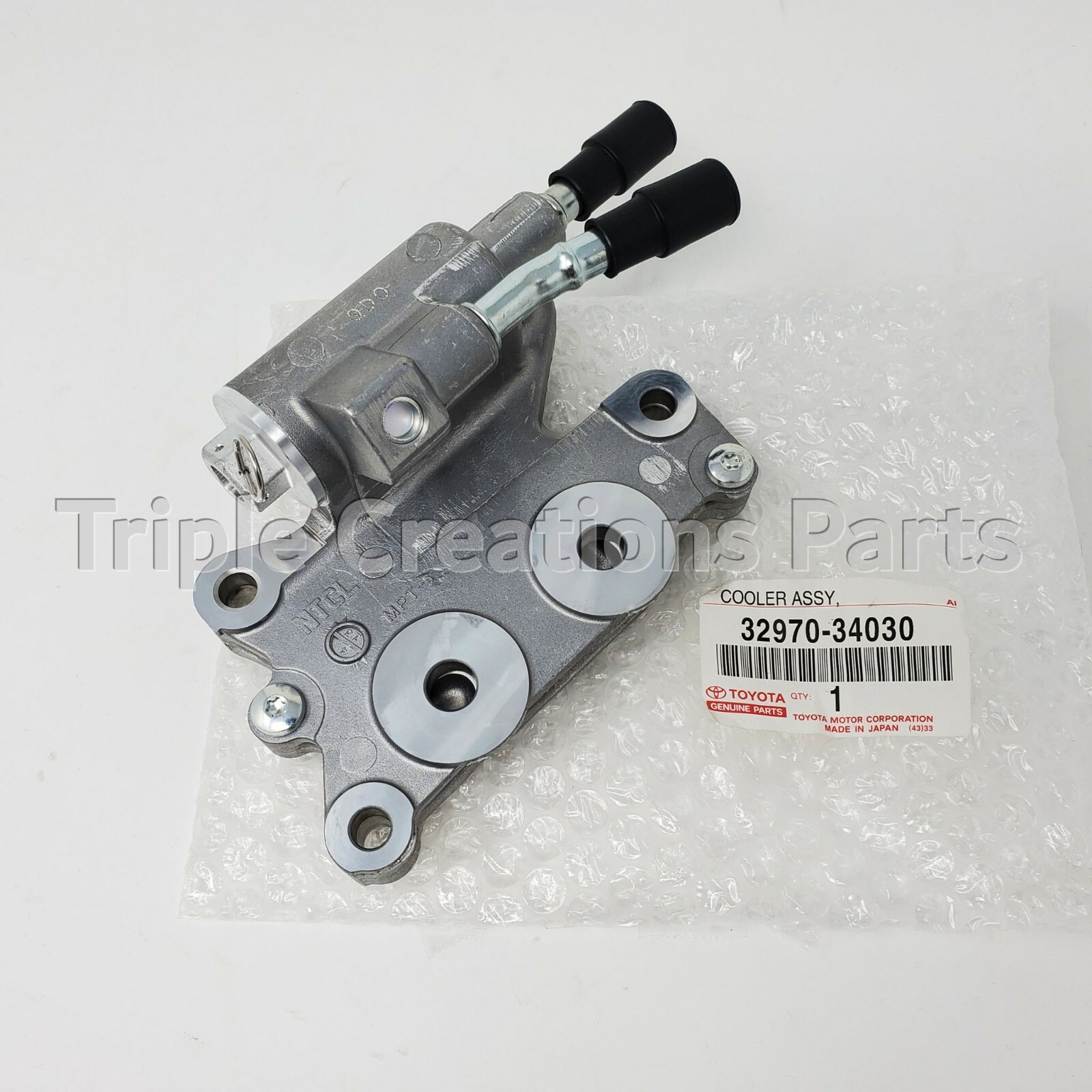 GENUINE Toyota OEM COOLER ASSY TRANSMISSION OIL WITH THERMOSTAT 32970-34030