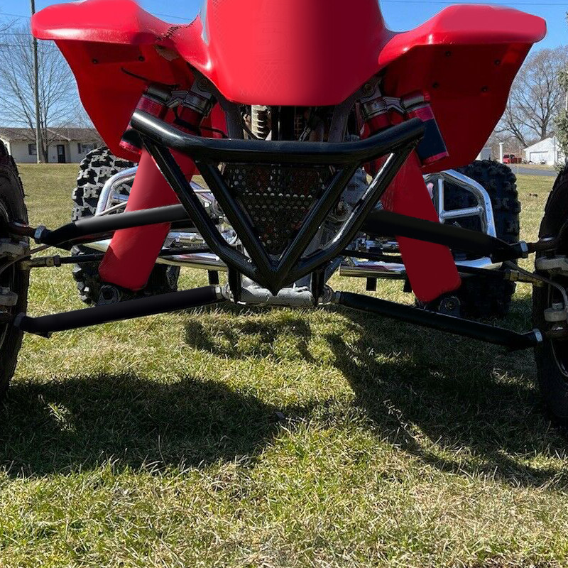 Front Bumper Proctector Aluminum Black For Honda Sportrax 400 TRX400EX 99-08