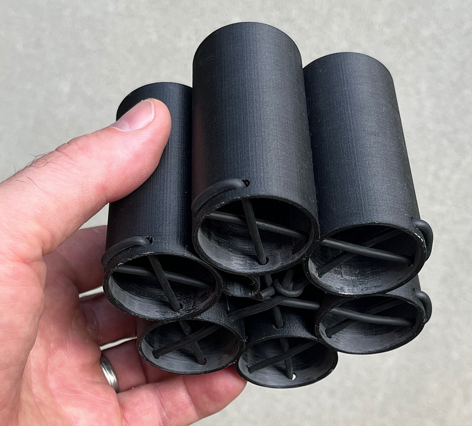 Harmonica Holder, Harp Caddy, attaches to microphone stand