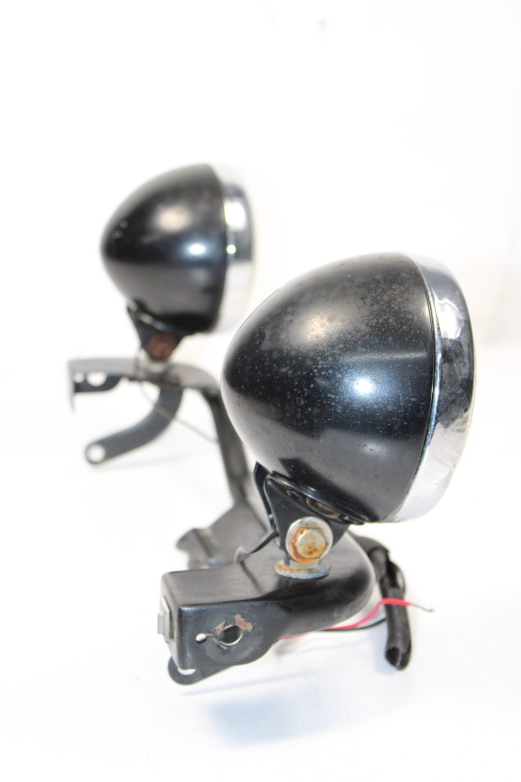 99 Kawasaki Vulcan Drifter VN1500J Front Spot Light Turn Signal Bar