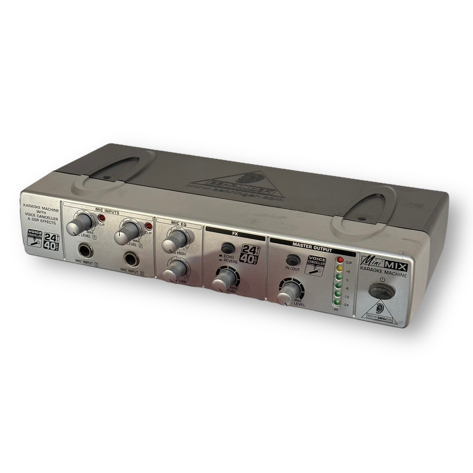 Behringer Minimix Mix800 Ultra-Compact Karaoke Machine with Voice Canceller & Fx