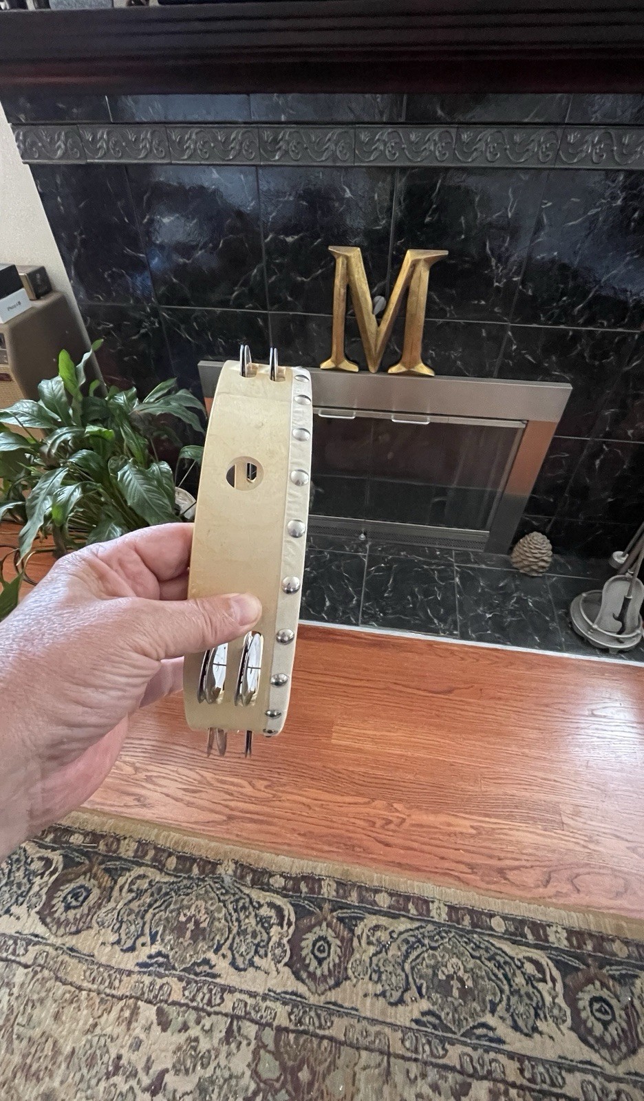 LANA DEL REY SIGNED AUTOGRAPHED TAMBOURINE “BIG & BOLD” ONE OF A KIND GEM 💍