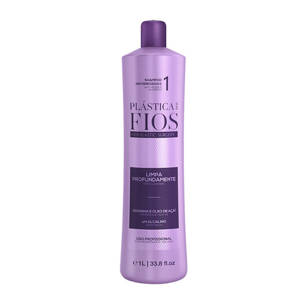 Cadiveu Plastica dos Fios Straightener Brazilian Keratin Hair Treatment 3x 1L