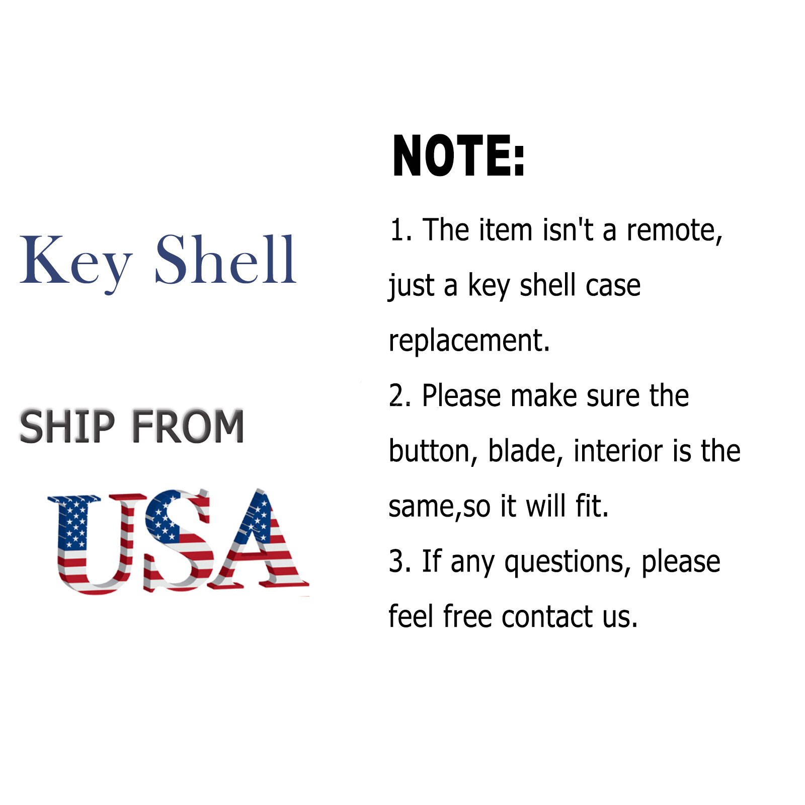 2 For 2009 2010 2011 2012 2013 Honda Accord - Remote Key Fob Uncut Shell Case