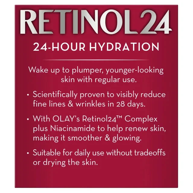 Olay Regenerist Retinol 24 Night Cream Face Moisturizer - 1.7oz