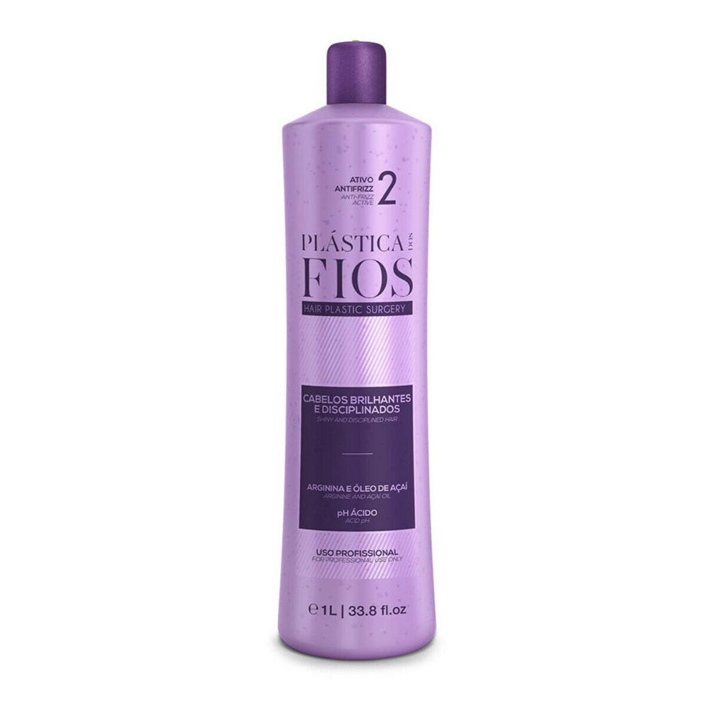 Cadiveu Plastica dos Fios Straightener Brazilian Keratin Hair Treatment 3x 1L