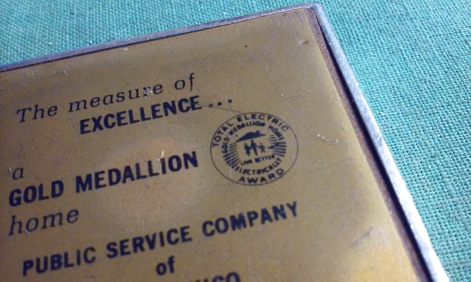 Public Utility Electric Service Co of New Mexico Promo 72" Tape Measure Japan