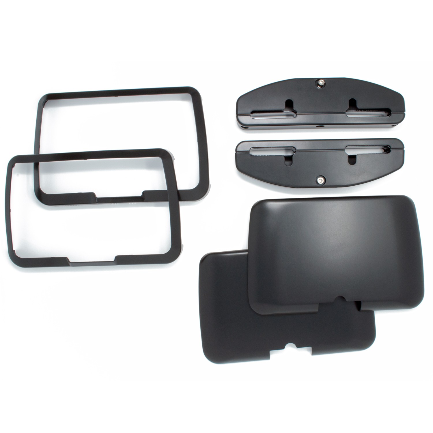 Autopro ATP90MB 9" Touchscreen Headrest Post Mount Monitors DVD Players Black