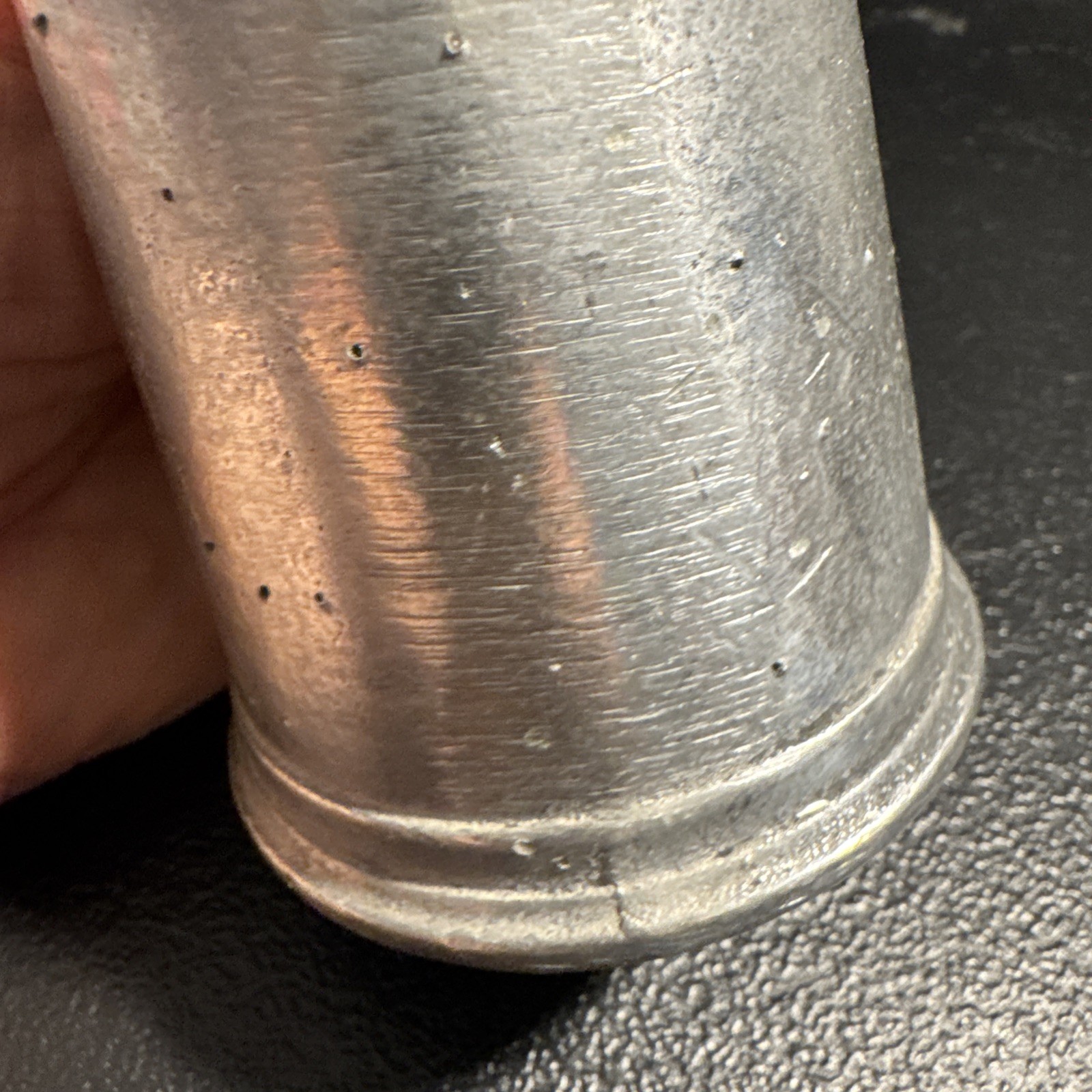 VTG Metal Cast Tankard Beer Mug Solid Heavy