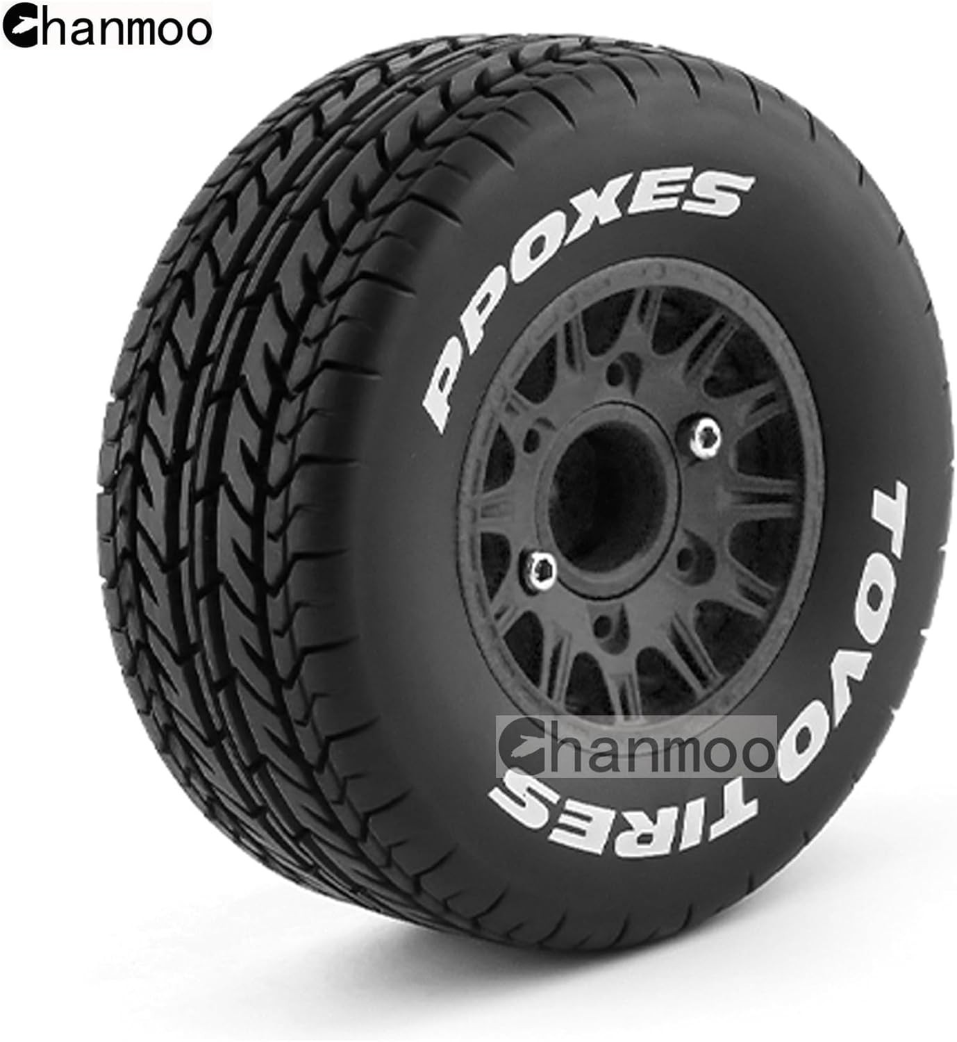 1/10 RC Short Course Truck Tires And Wheels With 12mm 14mm 17mm Hex 113mm 1/8...