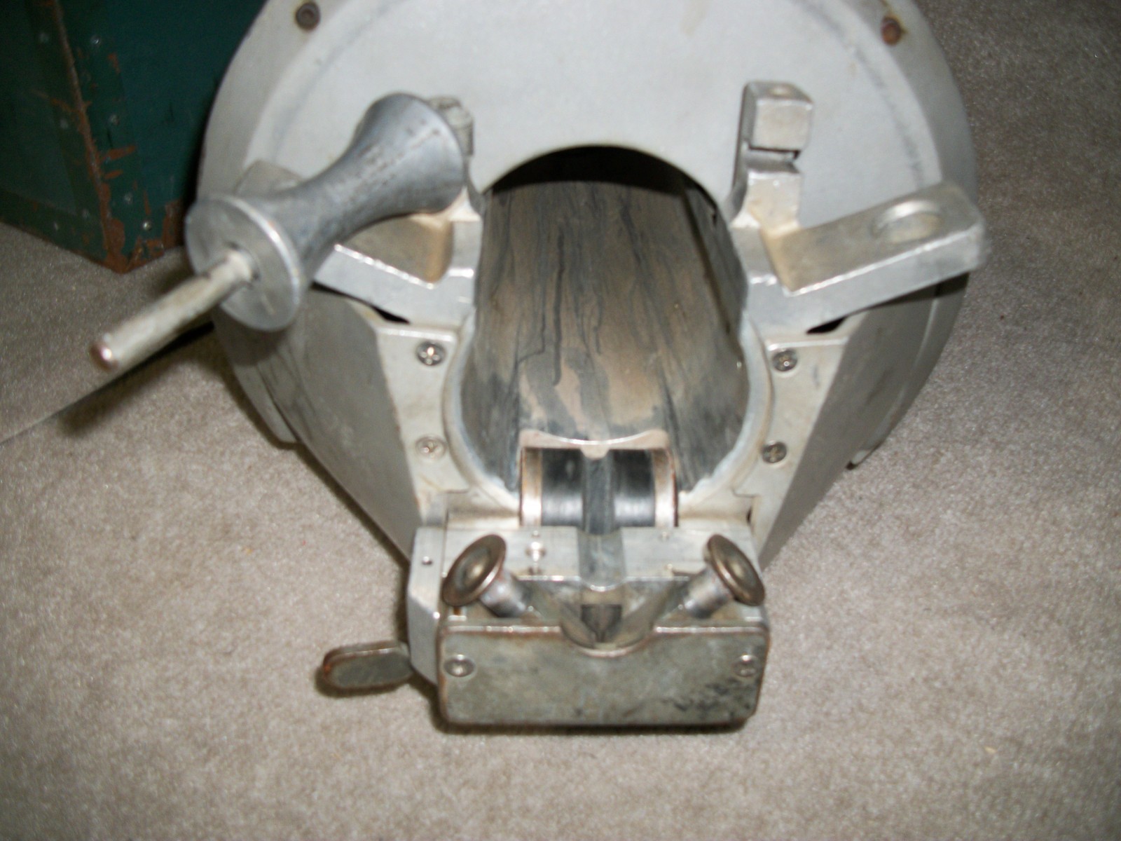 NICE CABLE SPINNING EQUIPMENT MODEL 1050 LINEMAN LASHER MACHINE WITH CASE