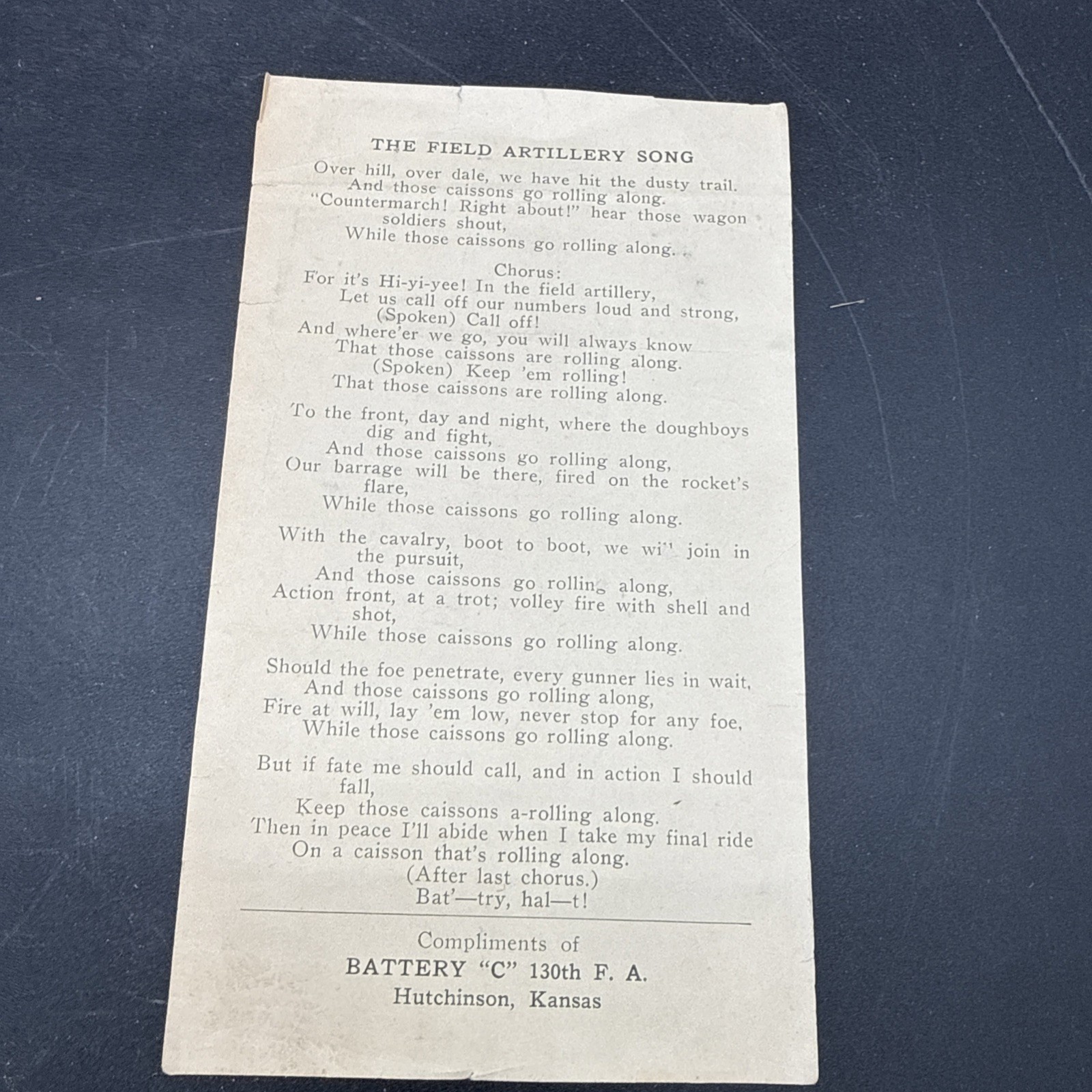 WWI 1924 Dedication Exercises Battery D Memorial 102nd Field Artillery 26th Div