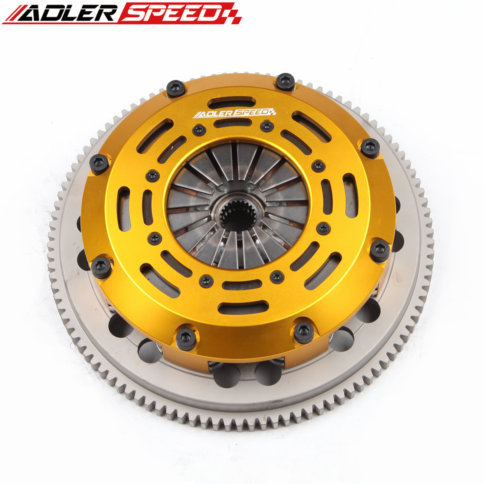 Racing Clutch Twin Disc Kit & Flywheel For Toyota Corolla Celica Matrix Medium