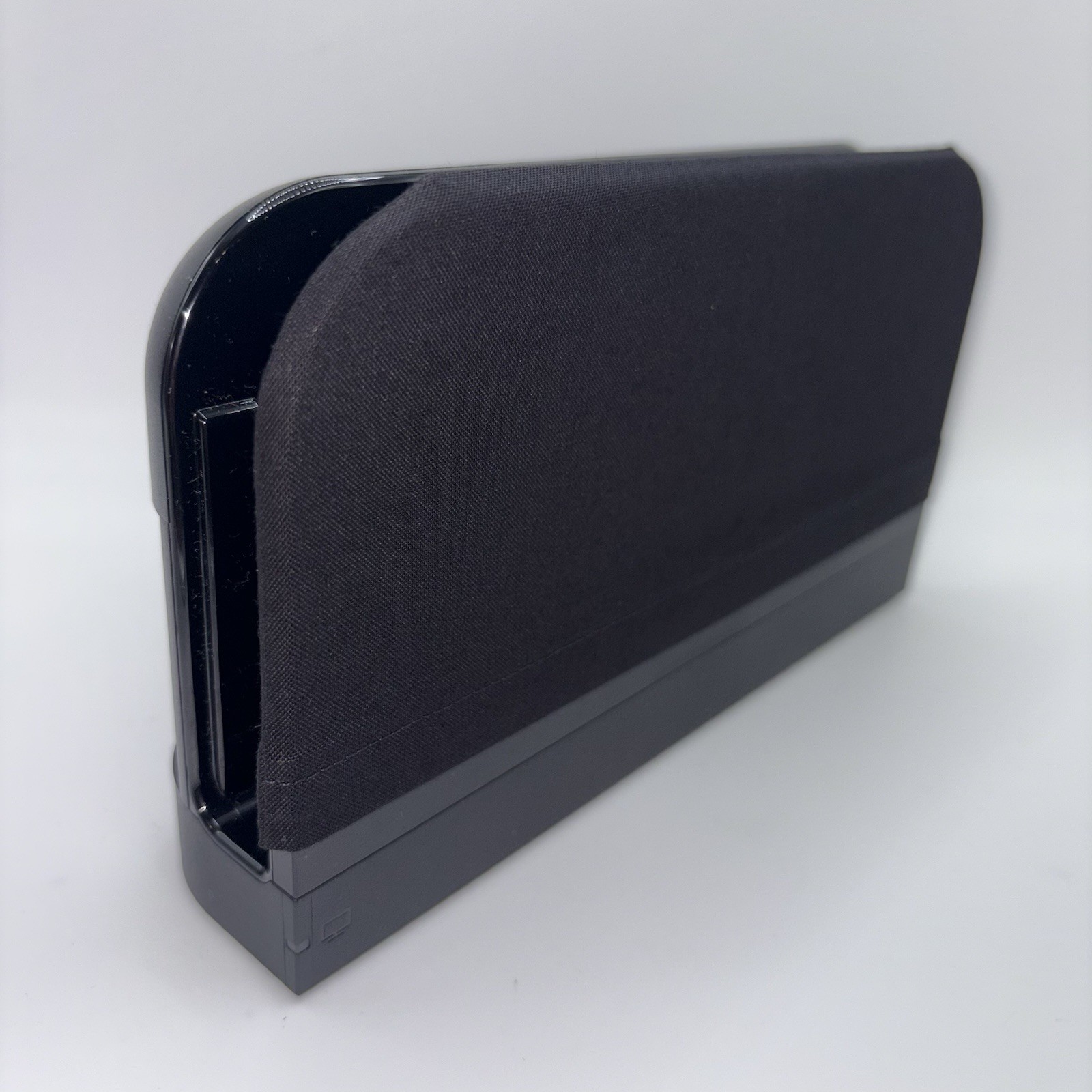 Nintendo Switch 2 Dock Cover Screen Protector Decor Sleeve Dock Sock Plain Black