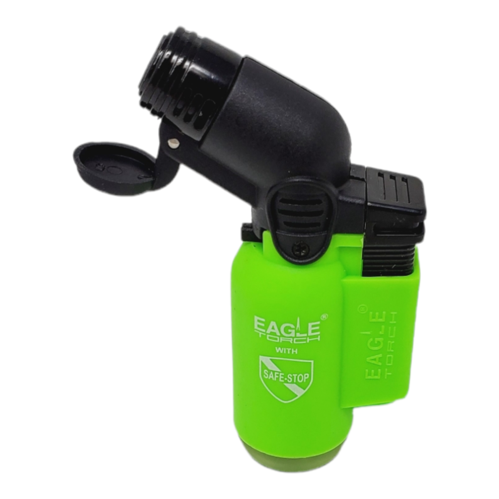 Eagle Torch 45 Degree Jet Flame Refillable Torch Lighter (Neon Colors) - 5 Pack