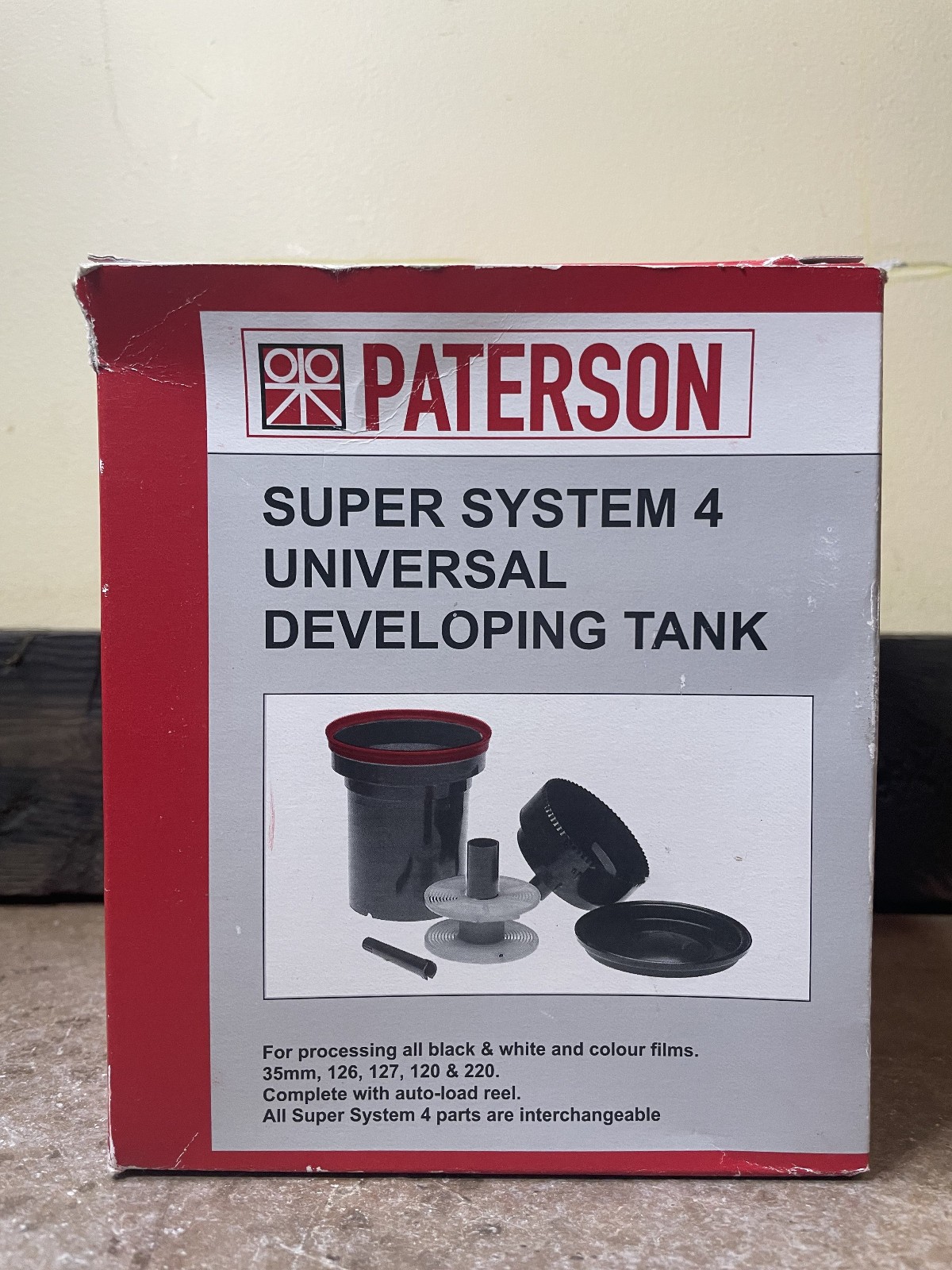 Paterson Super System 4 Universal Developing Tanks 2 Reels NEW