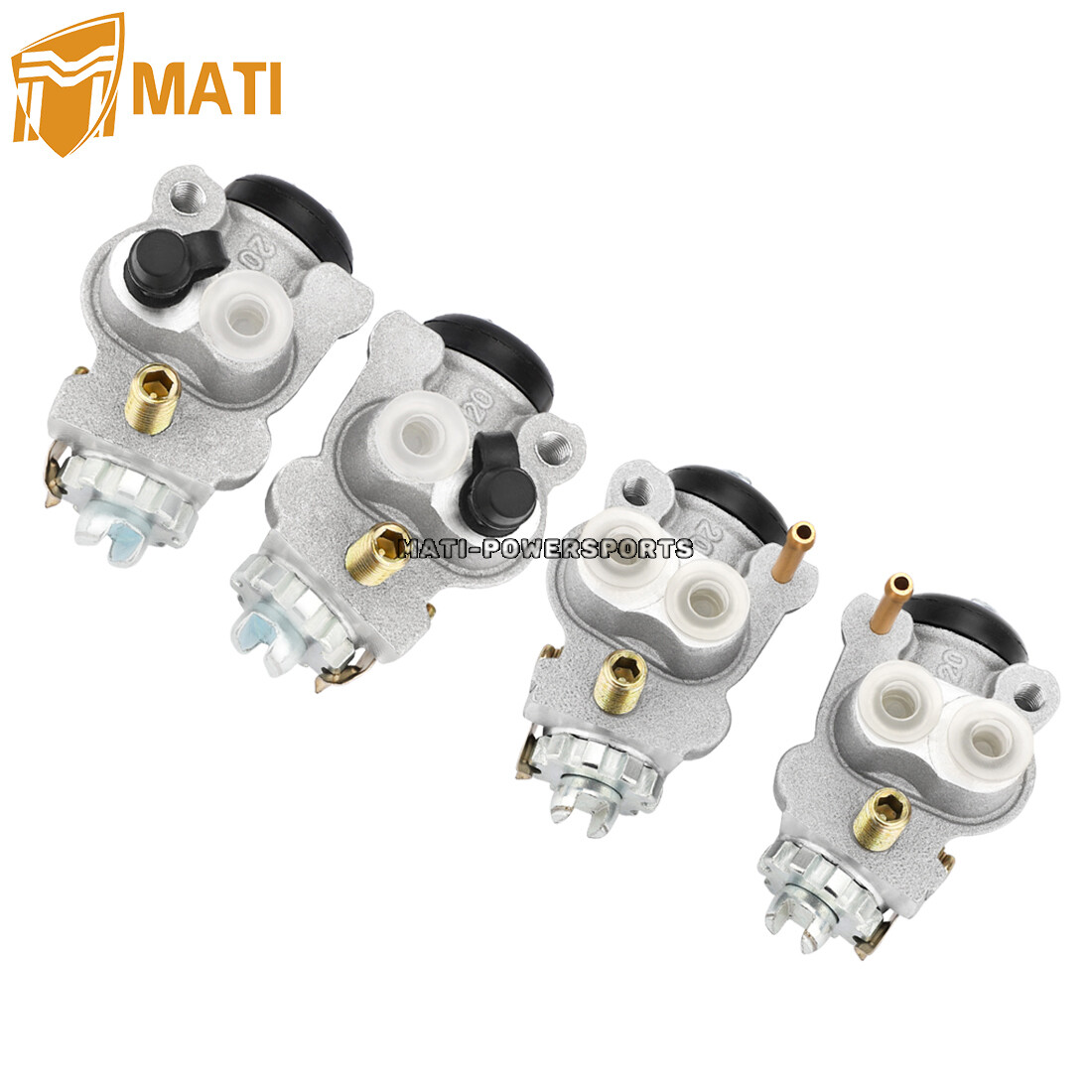 4x Front Brake Wheel Cylinders for Honda Rancher 350 TRX350TM/TE/FE/FM 2000-2003
