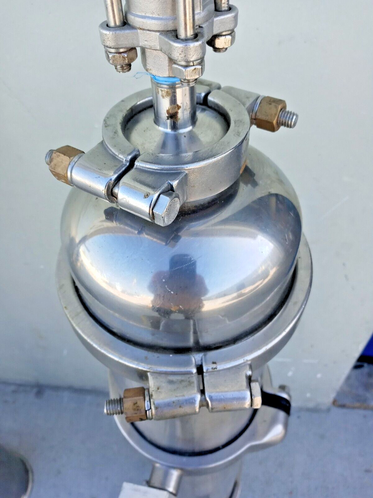 Xtractor Depot SS304 Stainless Steel 36" Spool Round Tri-Clamp Oil Extractor Tub