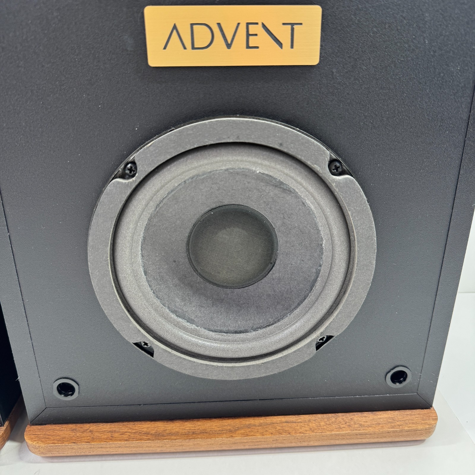 Baby Advent II Speakers - Refoamed - New Tweeters + Caps + Badges Sound Awesome!