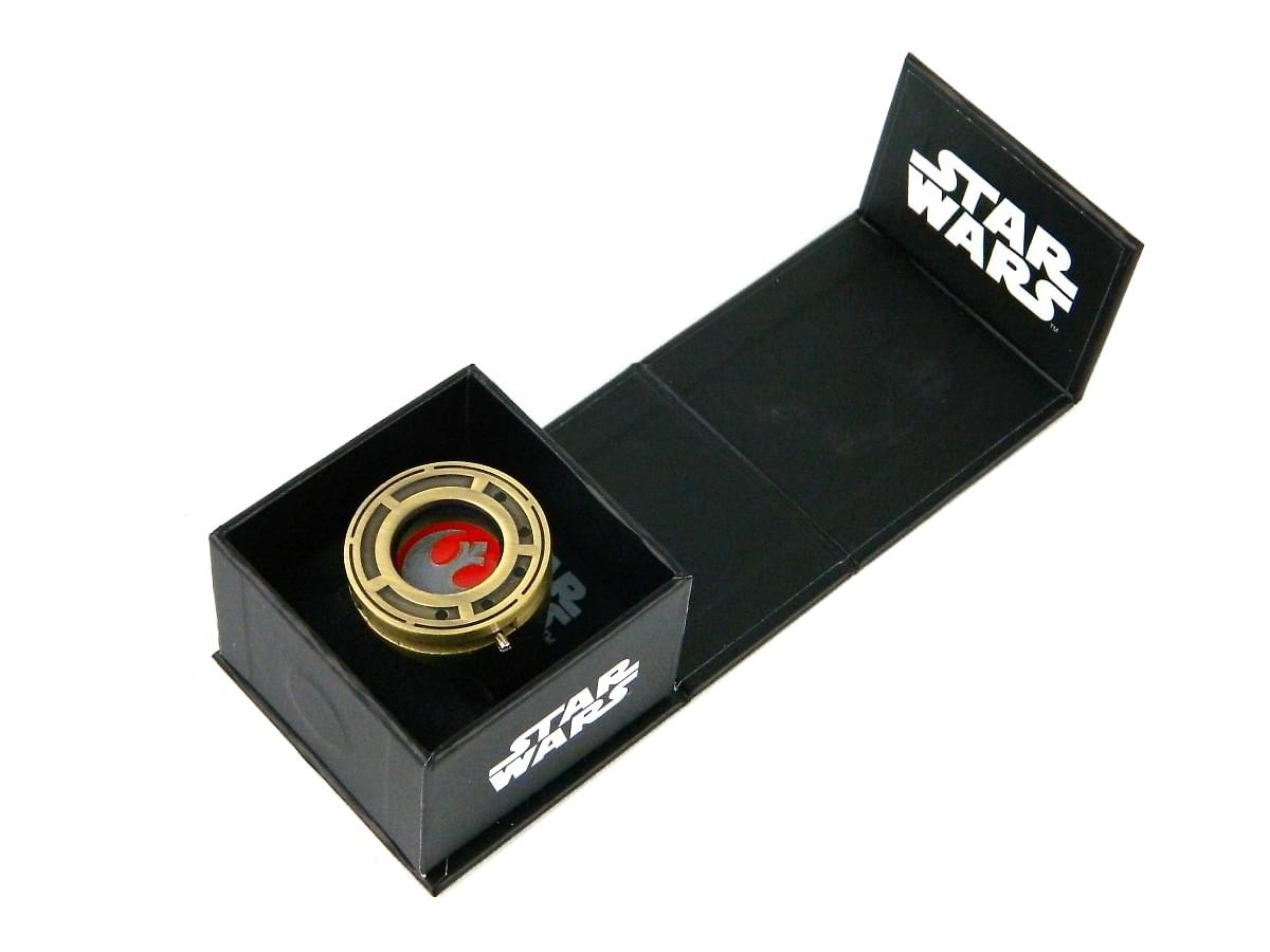 Star Wars The Last Jedi Rose Tico's Replica Resistance Ring with Shutter Size 7