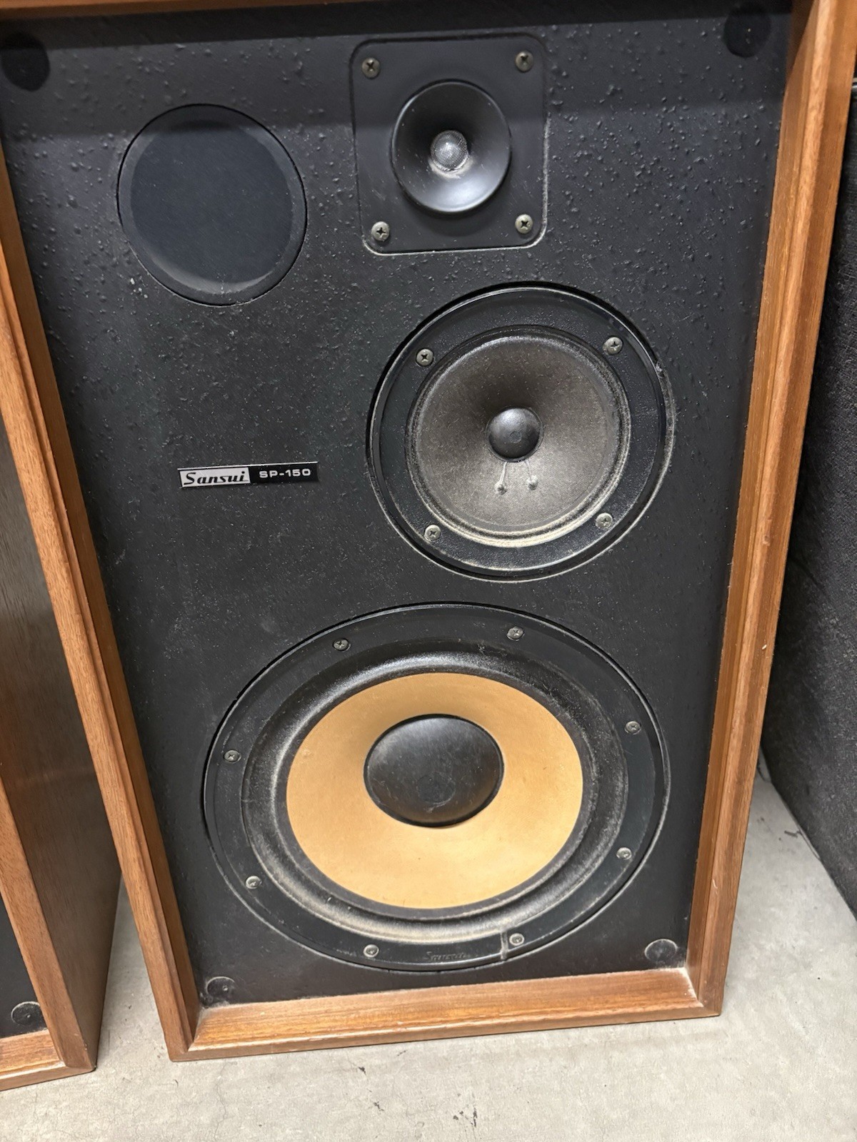 Vintage Sansui SP-150 Speakers, 3-way 12” Woofer Great Condition And Sound 🔥🔥