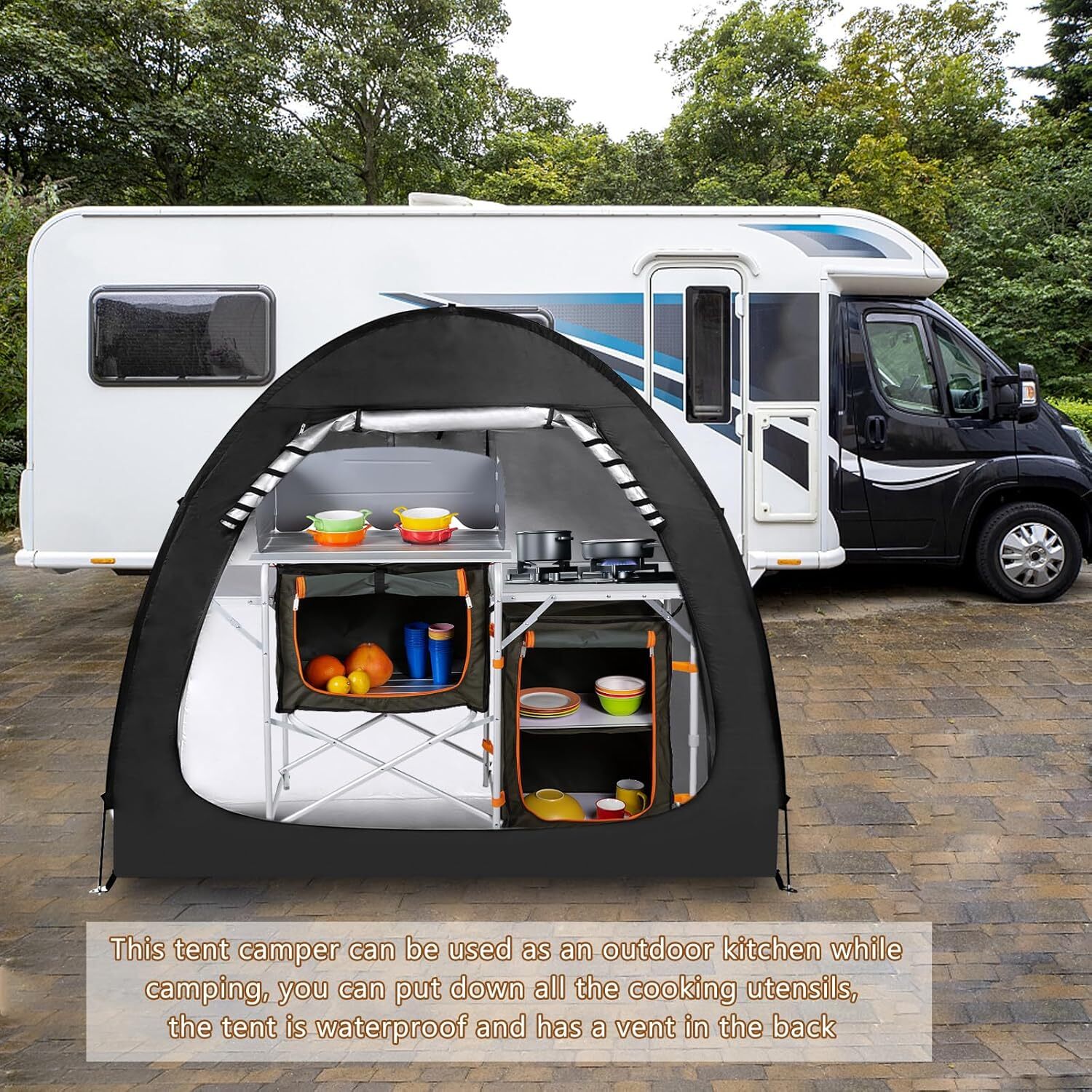 Travel Bike Storage Shed Tent Outdoor Portable Bicycle Storage for 2-4 Bikes NEW