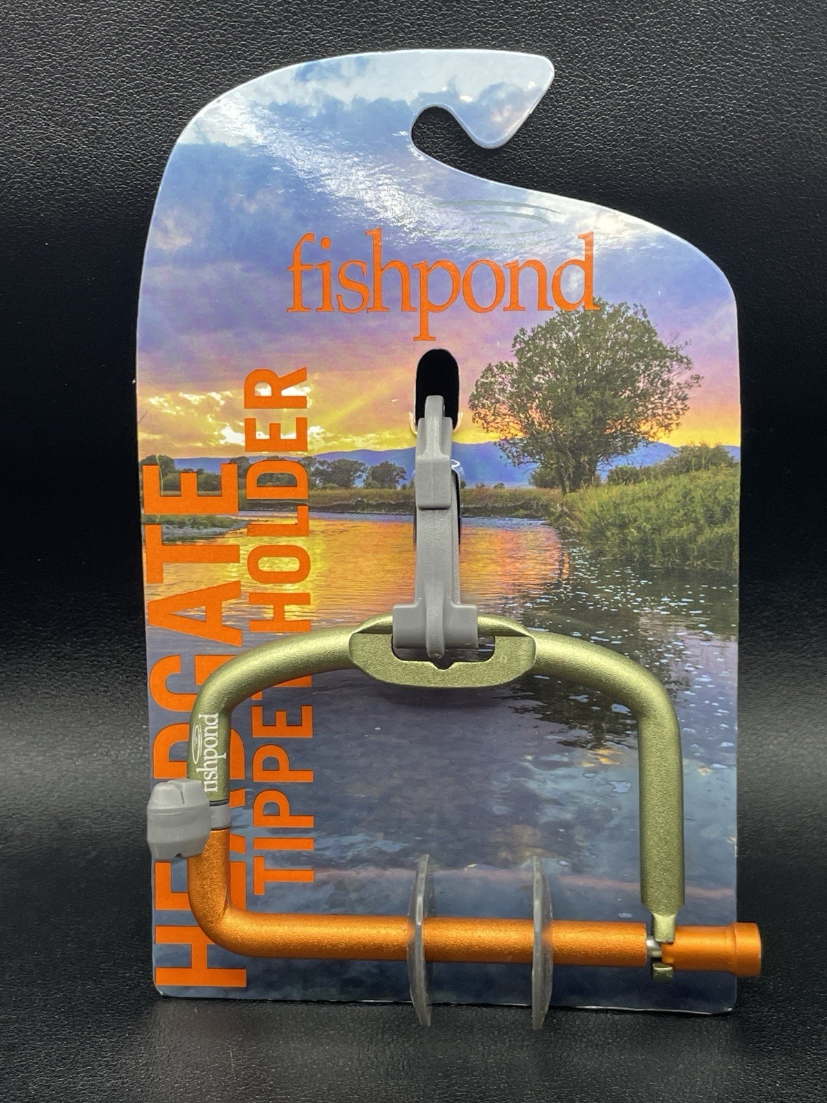 Fishpond Headgate Tippet Holder | Holds 7 Standard Tippet Spools Aluminum HGTH-L